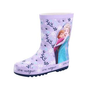 Frozen Girls Elsa & Anna Galoshes / Purple